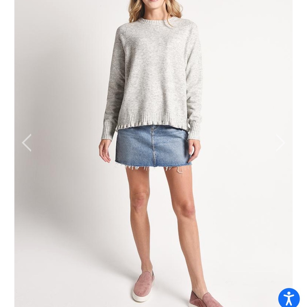 SOLD ❌AGOLDE Palmer High Waist Mini Skirt 🇺🇸🎇💙 NWT - Picture 2 of 10